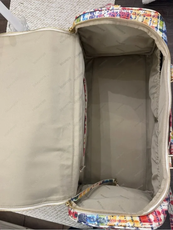 BRAHMIN TALULLA MELBOURNE WEEKENDER/CARRY ON/DUFFEL in “CELEBRATE” - Picture 6 of 12